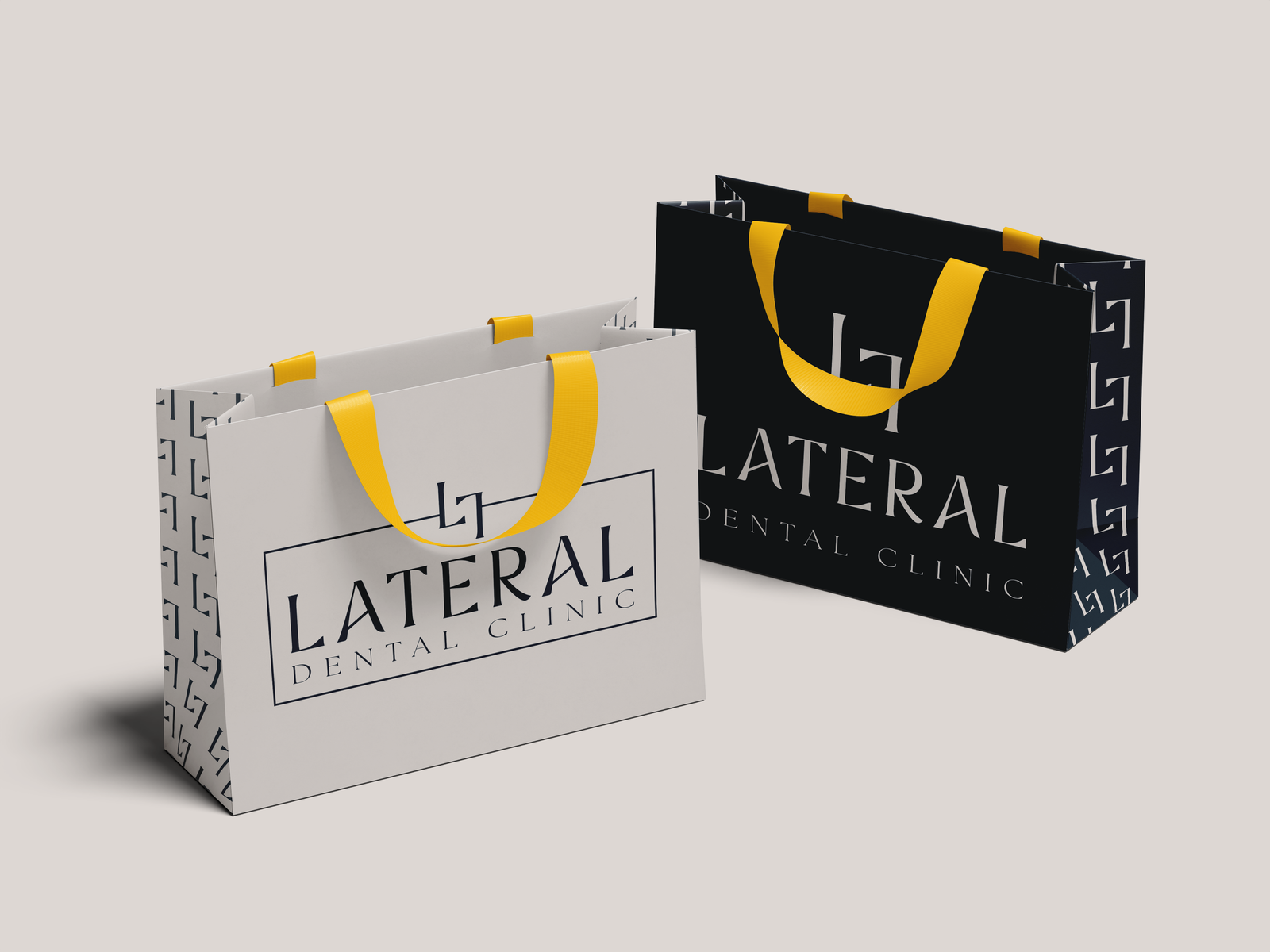 Lateral Dental stationery and brand details