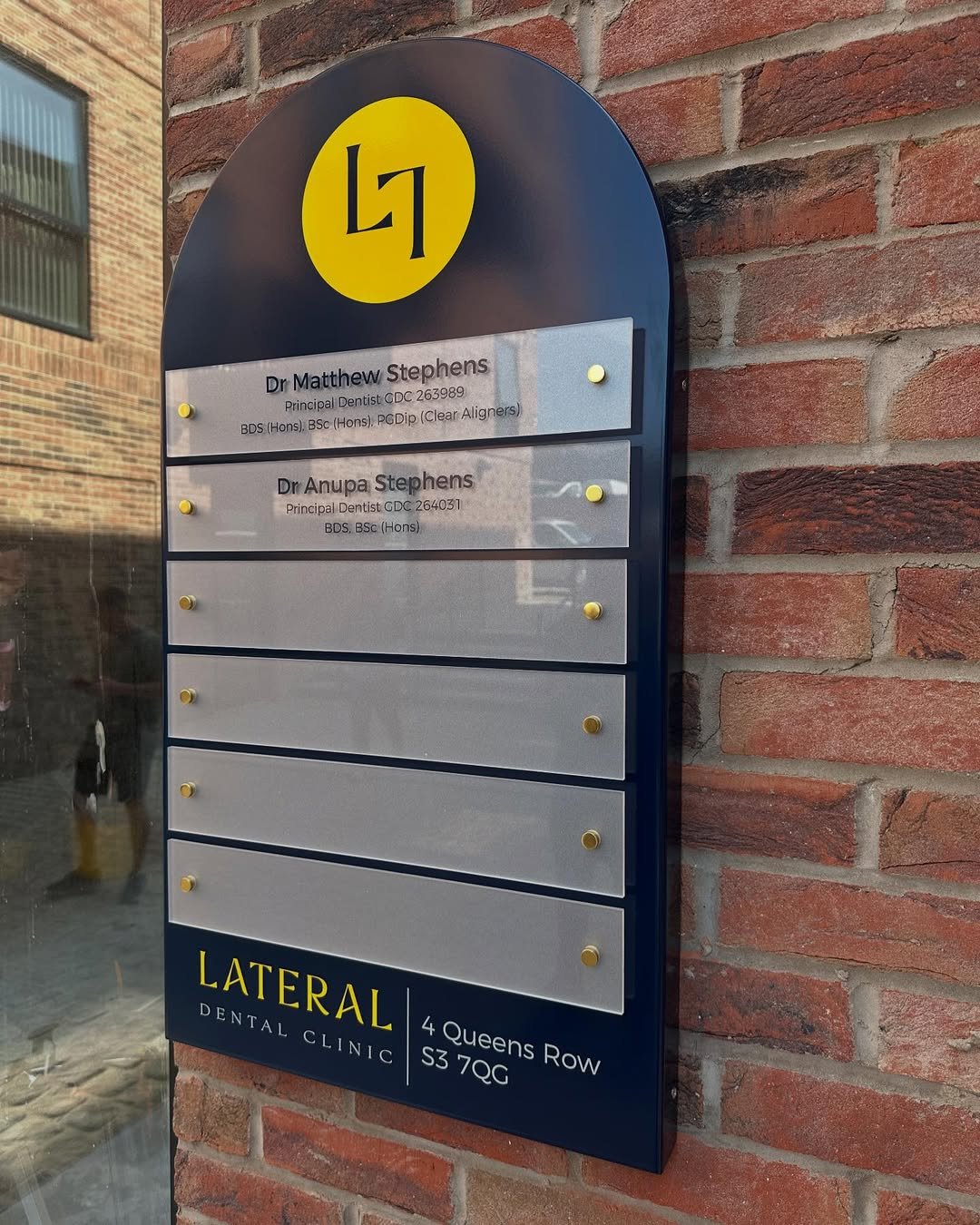 Lateral Dental logo variations and lockups