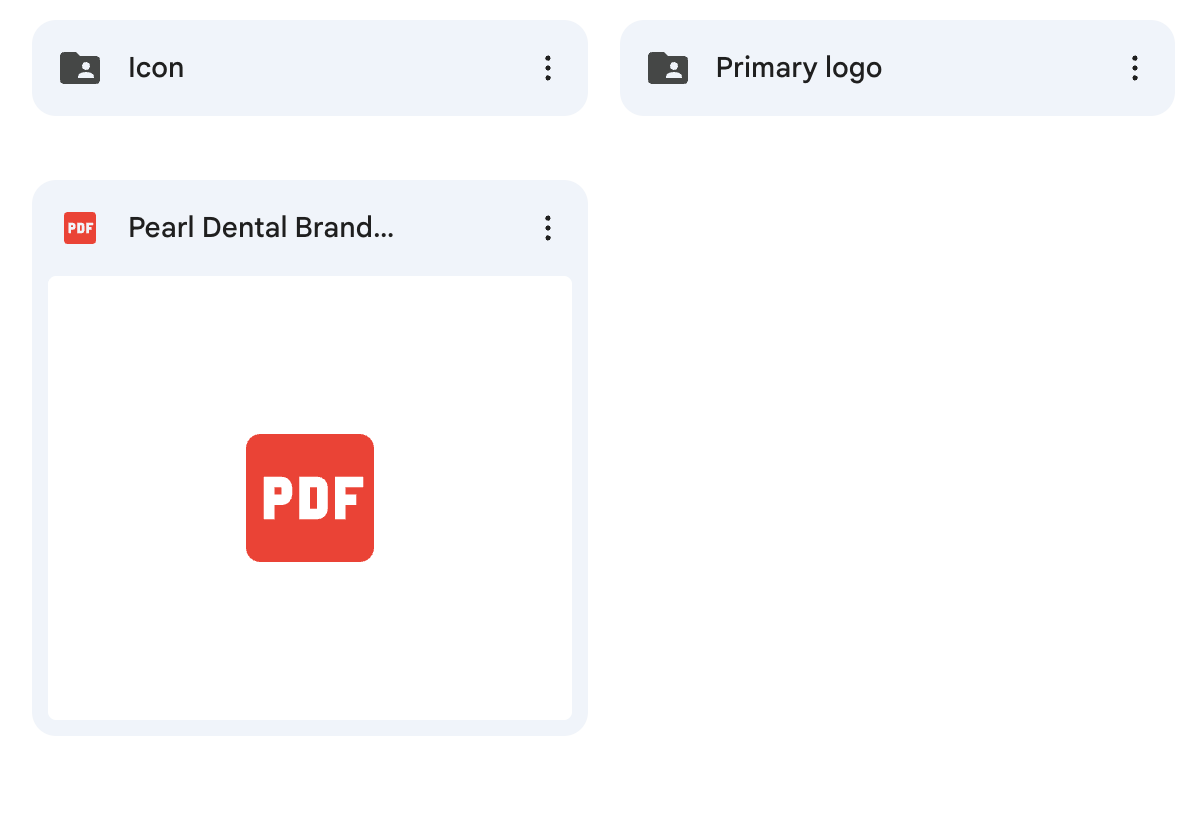 Asset library preview