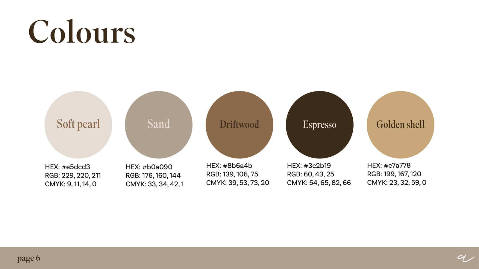 Colour & tone preview