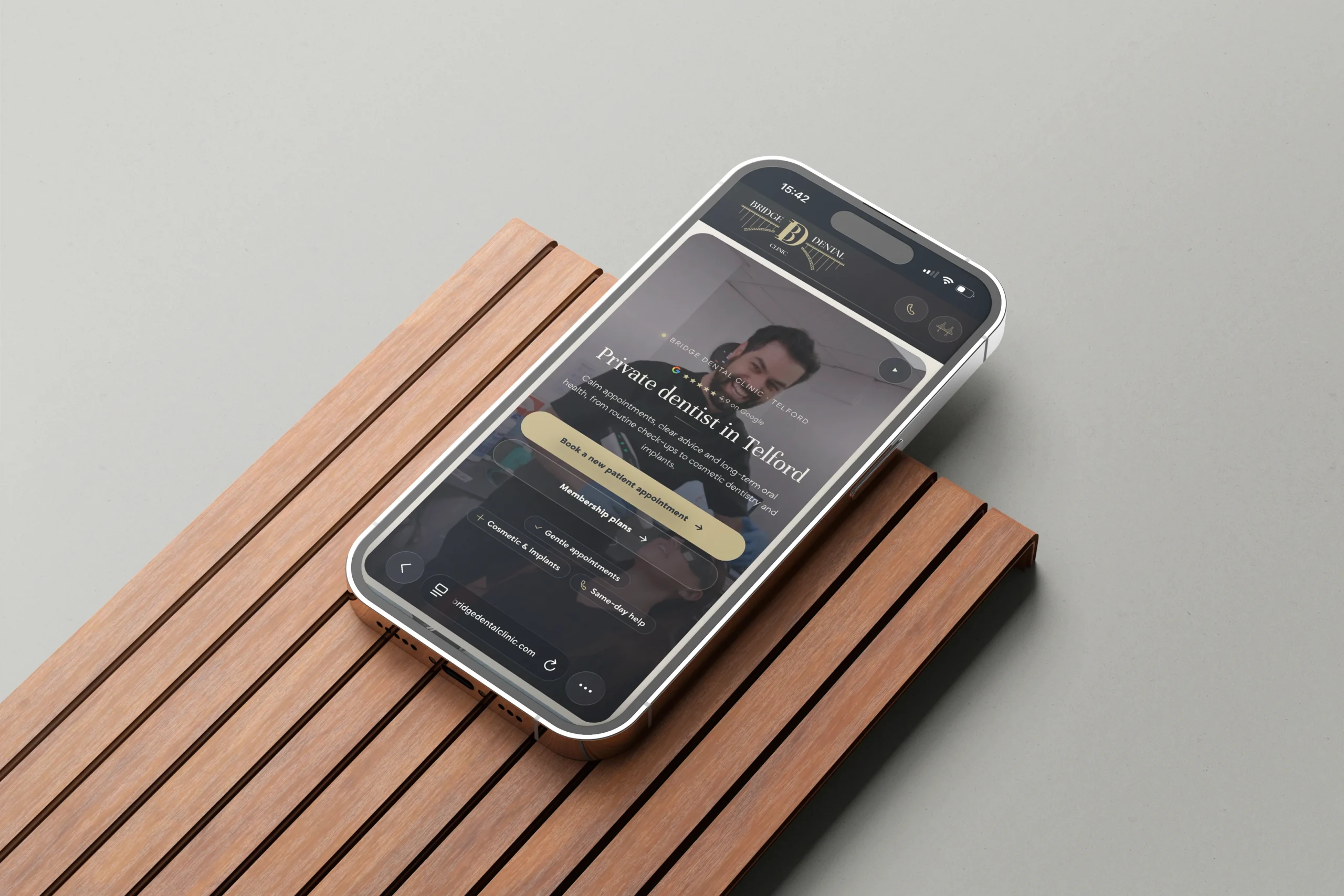 Bridge Dental — website redesign