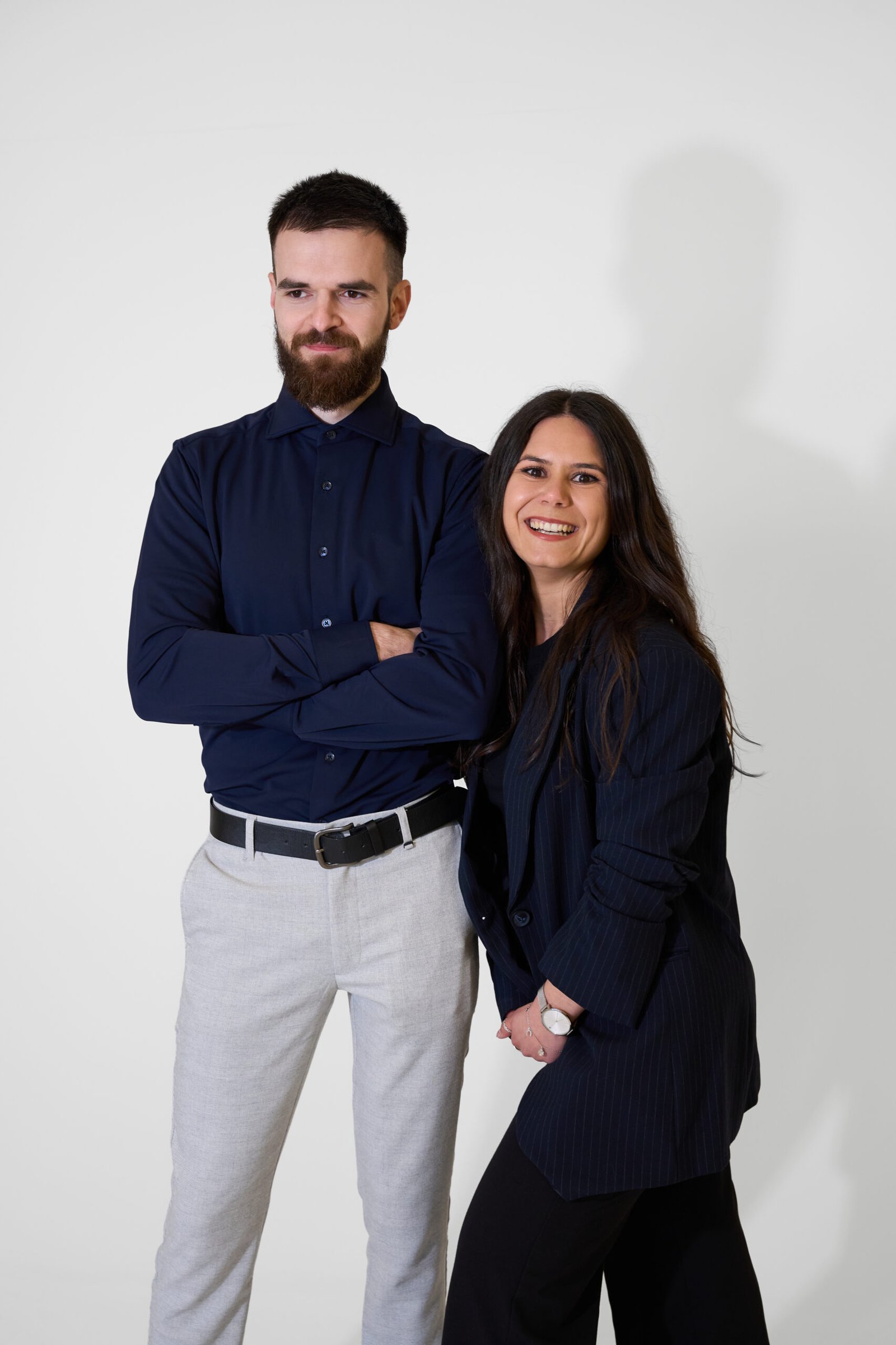 Marius and Ralu, co-founders of Align Media