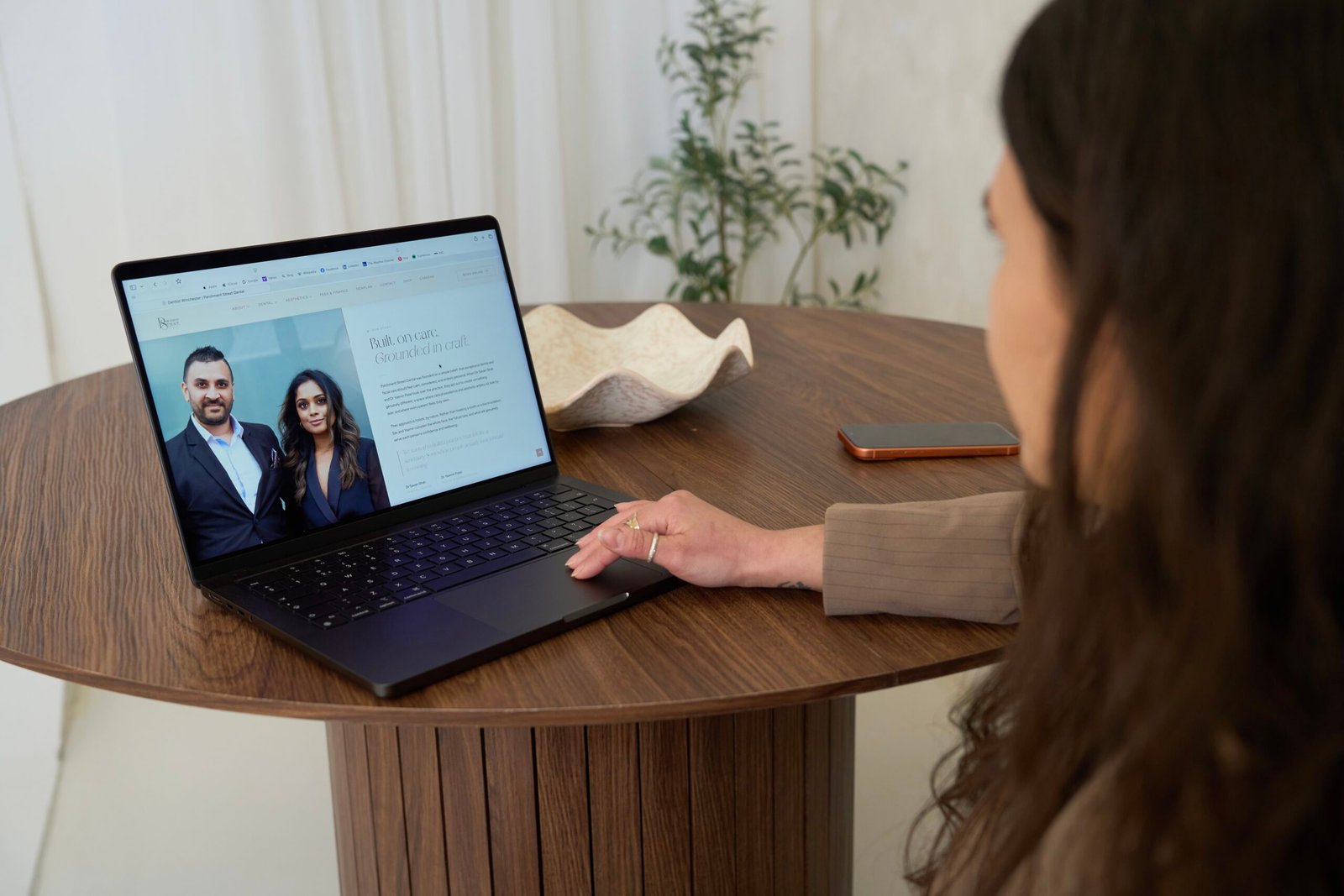 Parchment Street Dental, website redesign