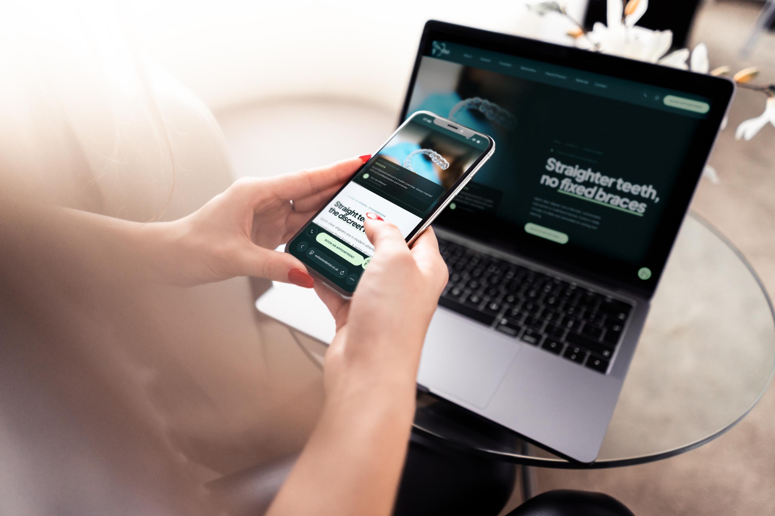 Wollaston Dental Practice, website redesign